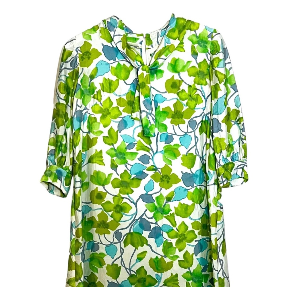 Garden Greens Floral Frock